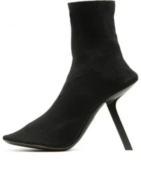 110mm Stretch Heeled Boots “Black” 656522W2DR01000