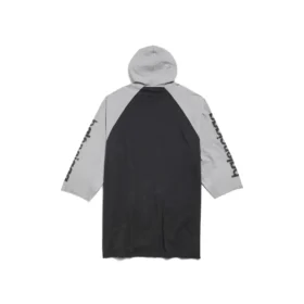3B Stencil Hooded Raglan T-Shirt Oversized “Black” 790403TQVT51083