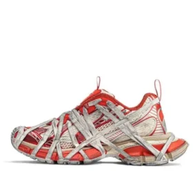 3XL Extreme Lace Sneakers “Orange Beige Mesh and Polyurethane” 778698W3XLL7597
