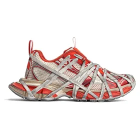 3XL Extreme Lace Sneakers “Orange Beige Mesh and Polyurethane” 778698W3XLL7597