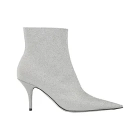 85mm Knife Glitter Boots “Silver” 579280WA7018163