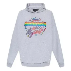 90/10 Hoodie Wide Fit “Grey” 674986TMVH42569