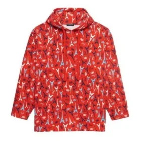 All Over Interlocked BB Hoodie “Red” 594576THV676400