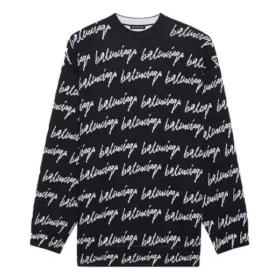All Over Logo Jumper “Black” 625984T31841070