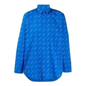 All Over Logo Shirt “Blue White” 534333TBL967560