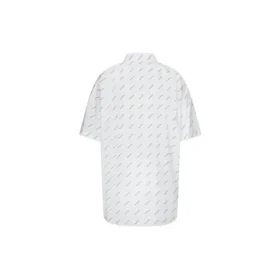 All Over Logo Shirt “White Black” 534332TBL969040