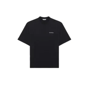 Alphabet Printing Wide Short Sleeve Black 641532TJVL41000