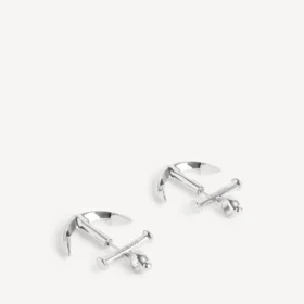 Anchor earrings in silver Anchor earrings in silver
