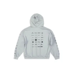 Archives Logos Hoodie “Light Grey” 726241TNVQ81342