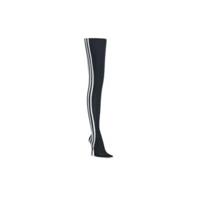 Balenciaga x adidas Knife Over The Knee Boots “Black White” 724074W2ES11090