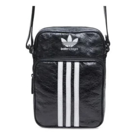 Balenciaga x adidas Small Crossbody Messenger Bag “Black White” 721850210M41091