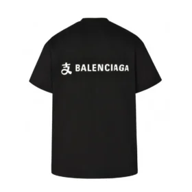 Balenciaga x Alipay Logo T-shirt “Black White” 787349TRVY91000