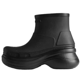 Balenciaga x Crocs Platform Bootie “Black” 713679W1S8E1000