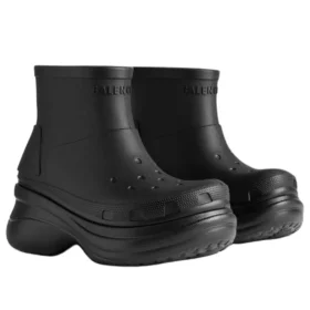 Balenciaga x Crocs Platform Bootie “Black” 713679W1S8E1000