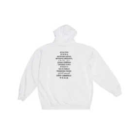 Balenciaga x FORTNITE Hoodie Medium Fit “White” 600583TLVO49040