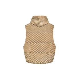 Balenciaga x Gucci The Hacker Project Hacker Cocoon Puffer Gilet Vest “Beige” 681884TLO539585