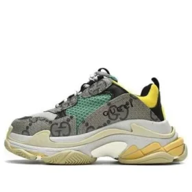 Balenciaga x Gucci The Hacker Project Triple S “Beige Green” 681067UMO209766