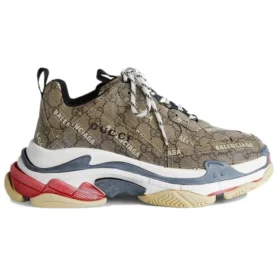 Balenciaga x Gucci Triple S Sneaker “The Hacker Project Beige” 681066-ULZ10-9795