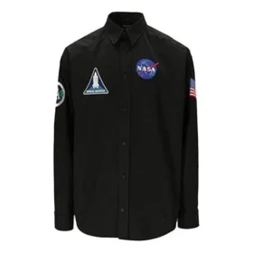 Balenciaga x NASA Space Multi-Patch Shirt “Black” 663076TYB181000 Balenciaga x NASA Space Multi-Patch Shirt “Black” 663076TYB181000