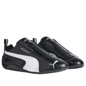 Balenciaga x Puma Speedcat Leather “Black White” 847148WSDSB1090