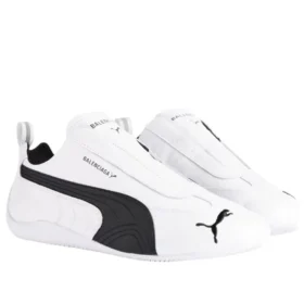 Balenciaga x Puma Speedcat Leather “White Black” 847148WSDSB9010