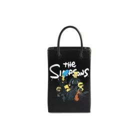 Balenciaga x The Simpsons Mini Shopping Bag “Black” 59382623VBN1000