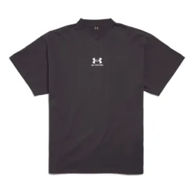 Balenciaga x Under Armour T-shirt Oversized Fit “Black White” 787349TRVB79034
