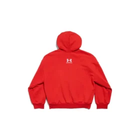Balenciaga x Under Armour Zip-Up Hoodie “Red White” 803264TRVB86540