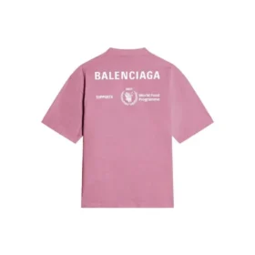 Balenciaga x WFP T-Shirt Medium Fit “Pink” 612966THV845621