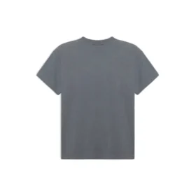 Band Portrait Printing Logo Retro Short Sleeve Gray 612965TIV471404