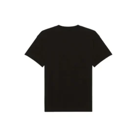 Band Portrait Printing Logo Retro Short Sleeve Unisex Black 612965TIVA11000