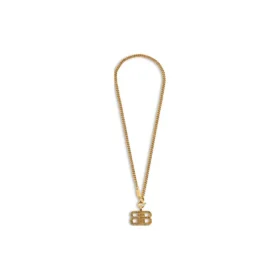 Bb 2.0 Textured Necklace “Gold” 782981TZ99G0705