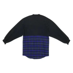 BB Authentic Patched Long Sleeve T-Shirt “Black Blue” 698227TMM085212 BB Authentic Patched Long Sleeve T-Shirt “Black Blue” 698227TMM085212