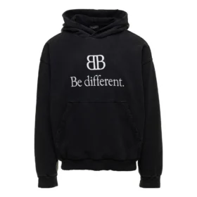 BB Be Different Popover Hoodie “Black White” 720426TNVV11070 BB Be Different Popover Hoodie “Black White” 720426TNVV11070