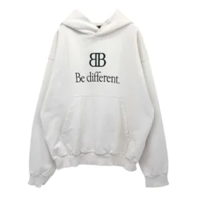 BB Be Different Popover Hoodie “Ecru Black” 720426TNVB49784 BB Be Different Popover Hoodie “Ecru Black” 720426TNVB49784