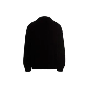 BB Laurel Crown Logo Crewneck Knitted Sweater “Black” 664369T32111000