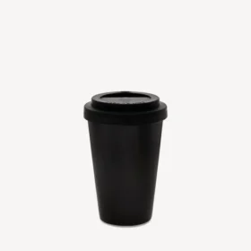 Beijing coffee cup in black