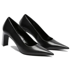 Blade Pumps “Black Soft Calfskin ” 679184WBC401000