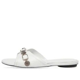Cagole Sandals “White Arena Lambskin” 694342WAD4E9081