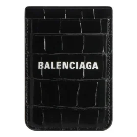 Cash Magnet Card Holder Crocodile Embossed “Black White” 6758352AAYM1090 Cash Magnet Card Holder Crocodile Embossed “Black White” 6758352AAYM1090