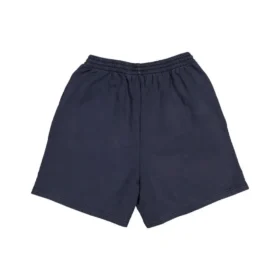 Cities New York Cotton Sweat Shorts “Navy White” 676137TLVM30396
