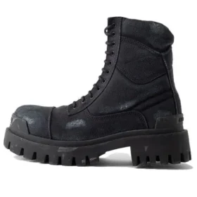 Combat Strike 20mm Boots “Washed Black Cotton” 694060W2H111000 Combat Strike 20mm Boots “Washed Black Cotton” 694060W2H111000