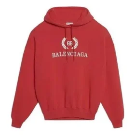 Cotton BB Logo Oversized Hoodie “Red” 547765TCV316400