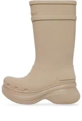 Crocs x Balenciaga Boots “Beige” 677384W1S8E2500