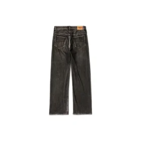 Denim Trompe L”oeil Pants “Black” 751503TOL991000