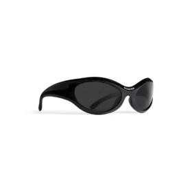 Dynamo Round Sunglasses “Black” 773388T00071000