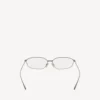 Editorial oval sunglasses in silver Editorial oval sunglasses in silver