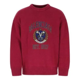 Est. 1917 College Logo Crewneck Sweater “Red” 675267T32176164 Est. 1917 College Logo Crewneck Sweater “Red” 675267T32176164