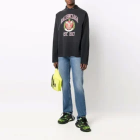 Est. 1917 College Logo Print Hoodie “Black” 674685TLV891076 Est. 1917 College Logo Print Hoodie “Black” 674685TLV891076