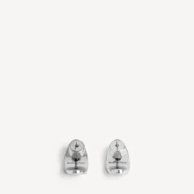 Everyday stud earrings in antique silver